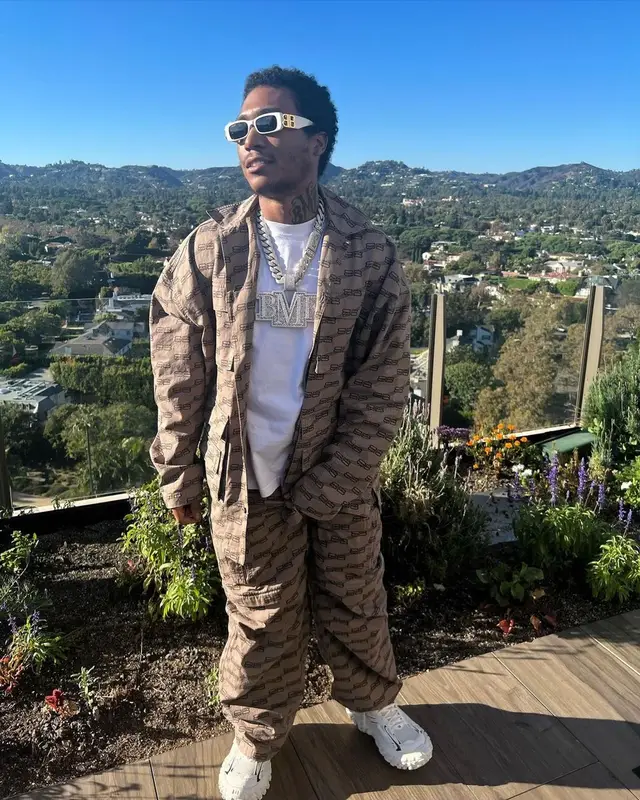 Lil Meech outfit in Balenciaga, 2022
