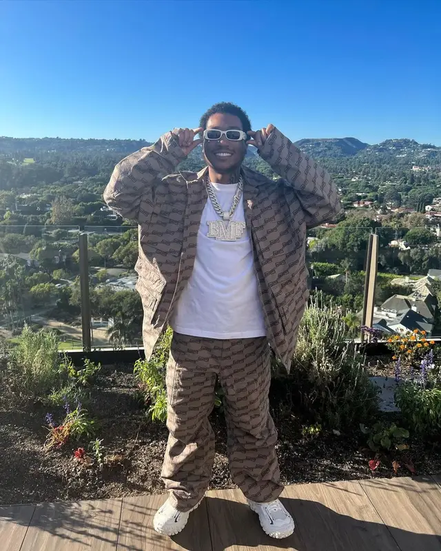 Lil Meech outfit in Balenciaga, 2022