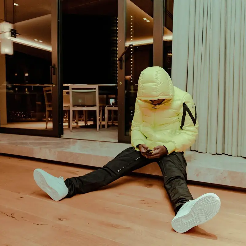 Roddy Ricch outfit in Givenchy, Nike, and Moncler, 2022