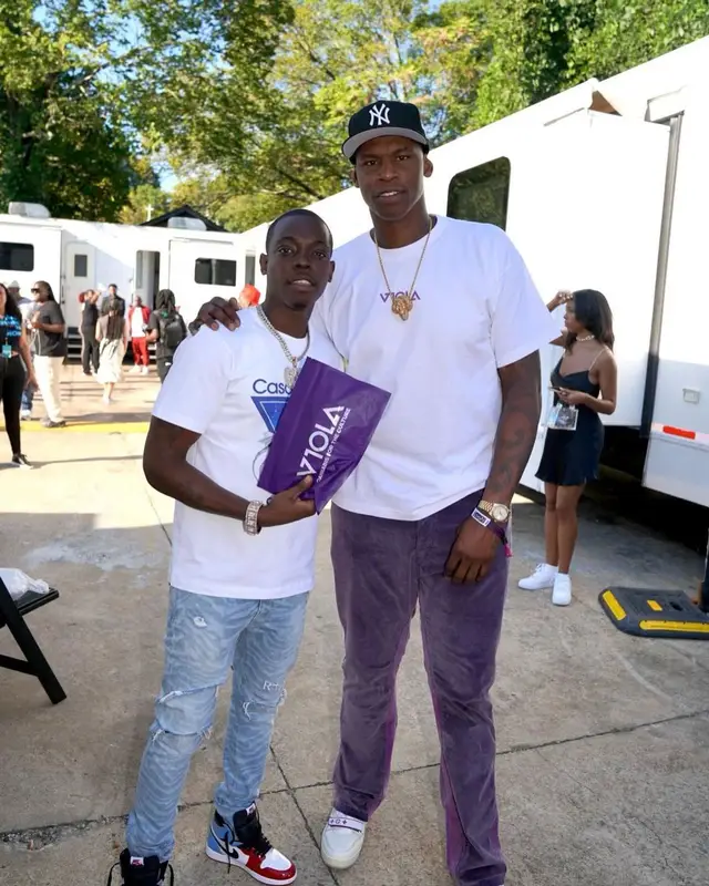Bobby Shmurda outfit in Casablanca, Rta, and Nike, 2022