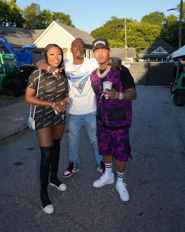 Bobby Shmurda outfit in Casablanca, Rta, and Nike, 2022