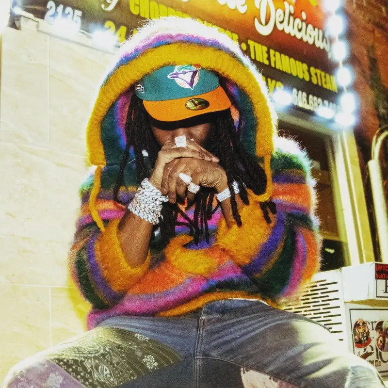 Chief Keef outfit in Marni, Amiri, and New Era, 2022