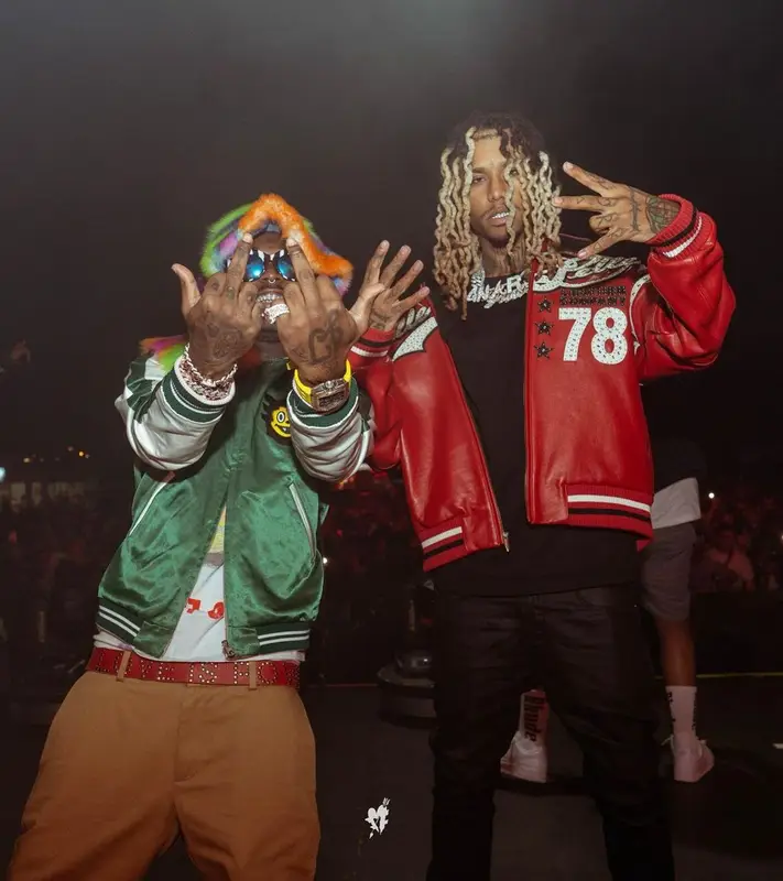 Lil Gnar outfit in Ksubi, Nike, and Dior, 2022