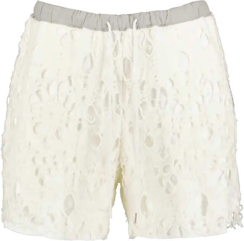 Children of the Discordance White Spider Layer Shorts | WHAT'S ON