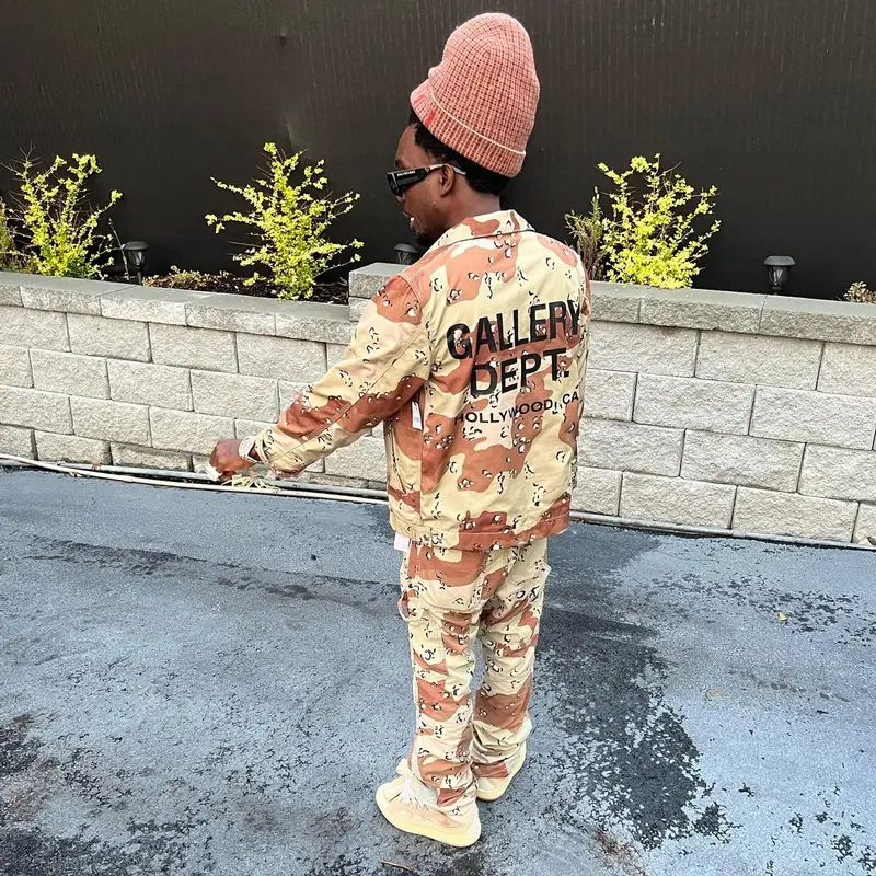 Bobby Fishscale outfit in Gallery Dept., Balenciaga, and Gucci, 2022