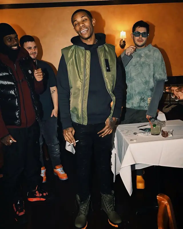 A Boogie Wit Da Hoodie outfit in Amiri, 2022