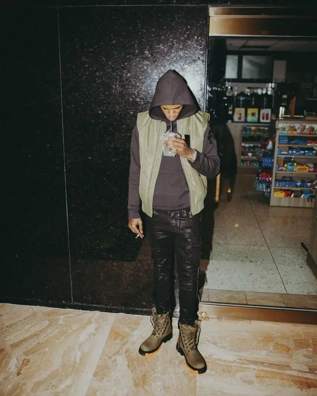 A Boogie Wit Da Hoodie outfit in Amiri, 2022