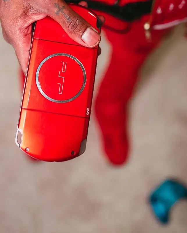 NBA YoungBoy outfit in Jordan, Christian Louboutin, and PlayStation, 2022