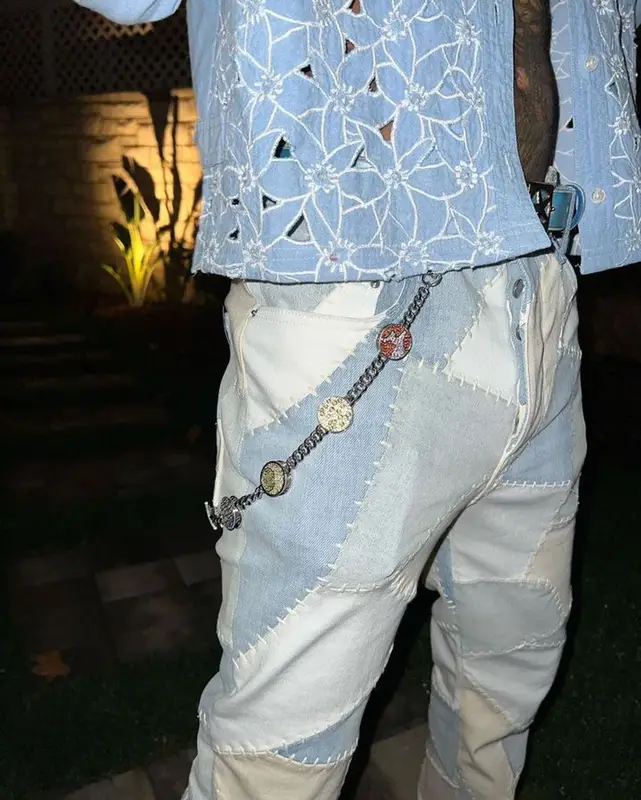 Swae Lee outfit in Amiri, Chanel, and StarChain World, 2022