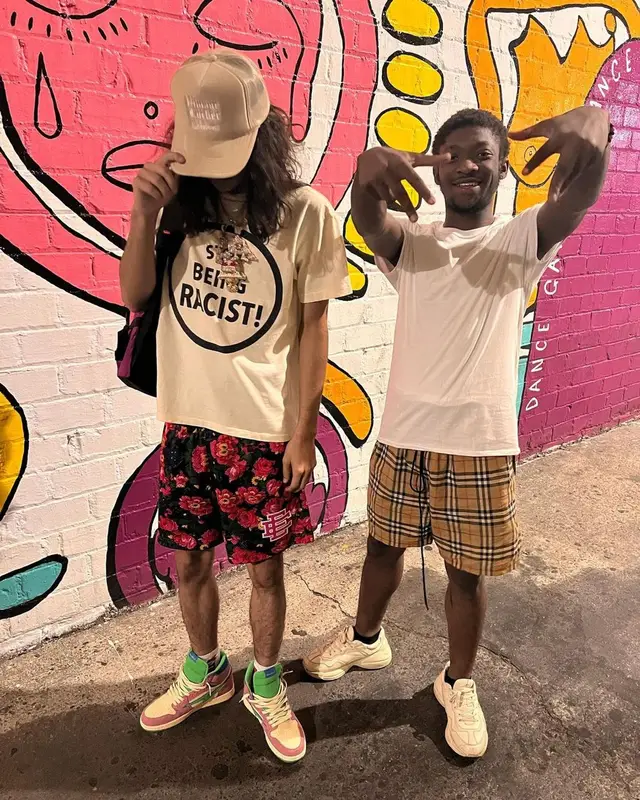 BabyTron outfit in Gallery Dept., Supreme, and Cartier, 2022