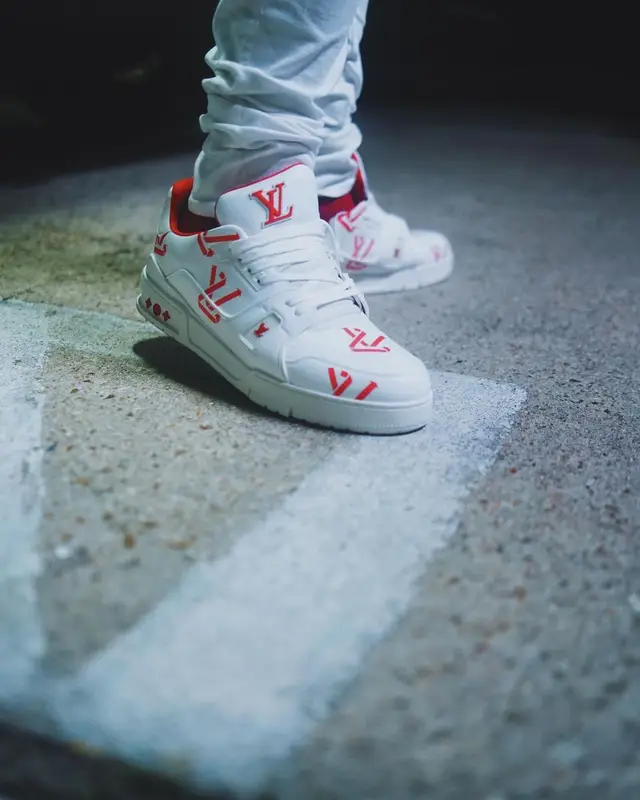 Money Man outfit in Louis Vuitton, 2022