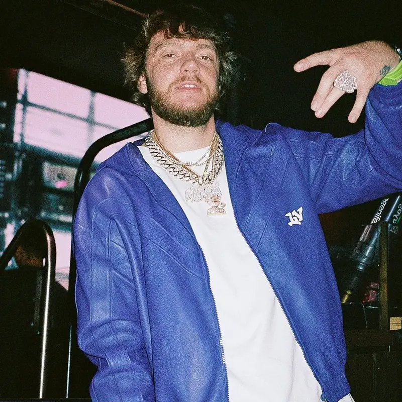 Murda Beatz outfit in Gallery Dept., Louis Vuitton, and Nike, 2022
