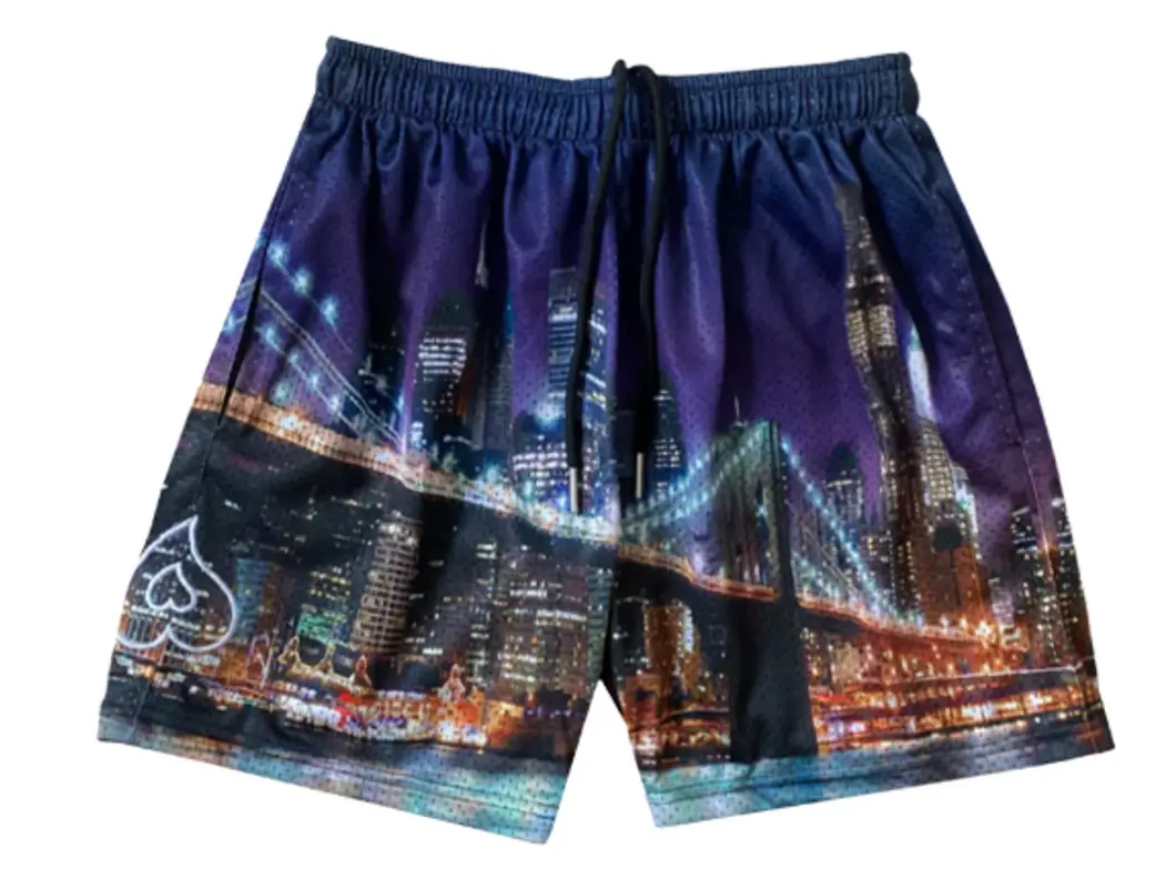 Heart Clothing Heart of The City Mesh Shorts $72