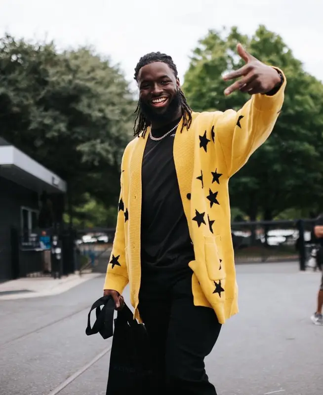 Ian Thomas outfit in Keiser Clark, 2022