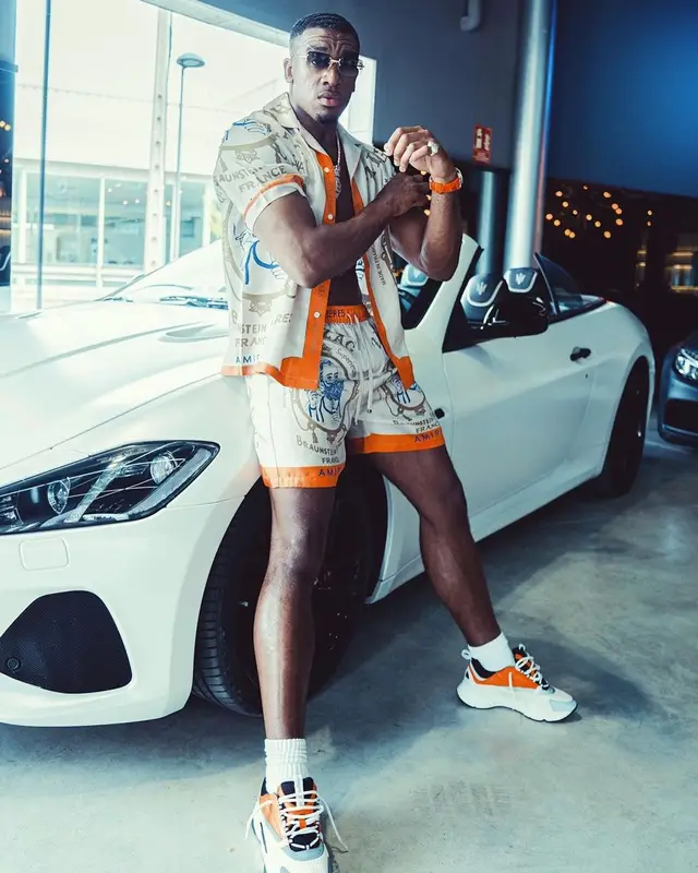 Bugzy Malone outfit in Amiri, Dior, and Zig-Zag World, 2022