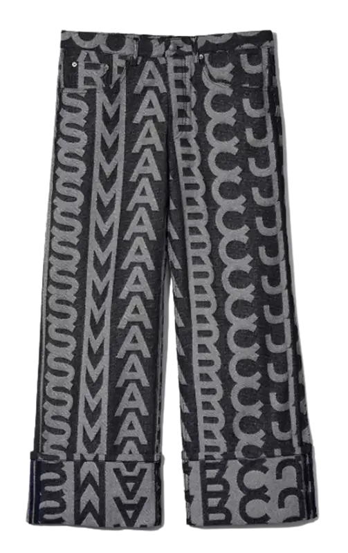 Marc Jacobs Monogram Oversized Jeans $495