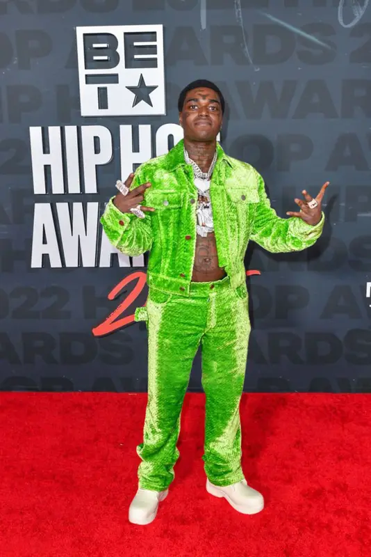 Kodak Black outfit in Bottega Veneta, 2022