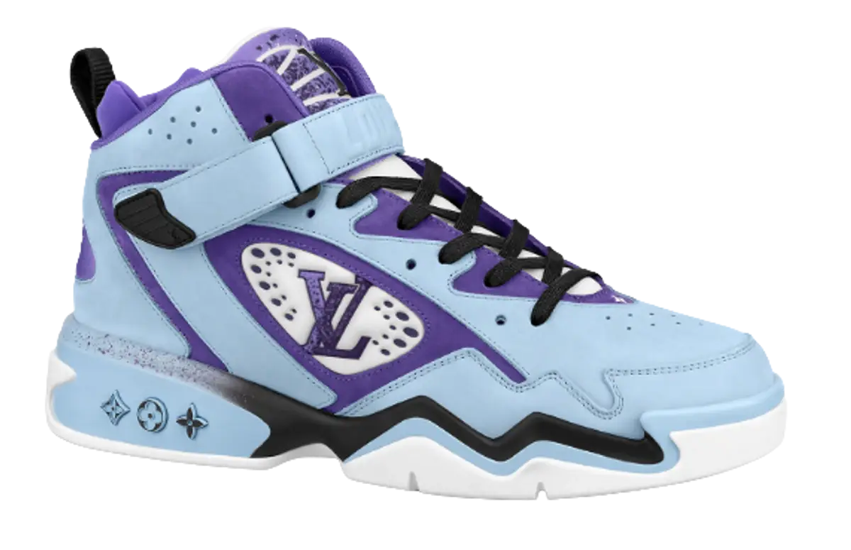 Louis Vuitton Trainer Blue Sneakers $1660