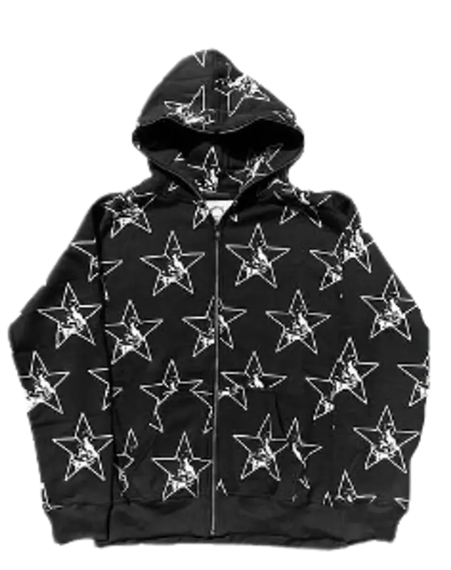 Human Vices Black Star Hoodie $60