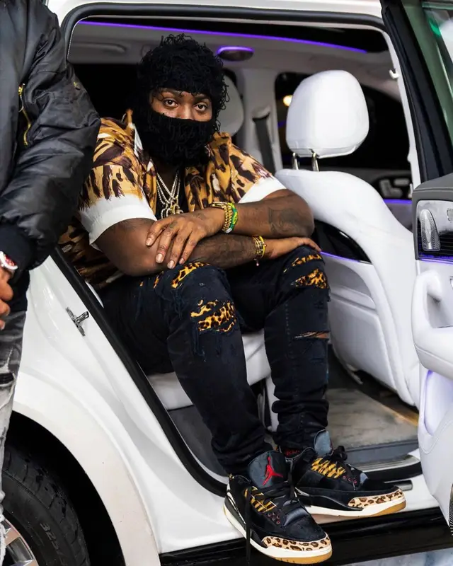 Peezy outfit in Marni, Amiri, and Jordan, 2022