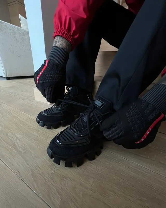 Kalim outfit in Prada and Cartier, 2022