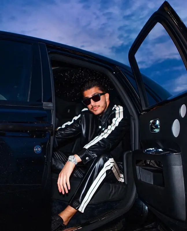 Mero outfit in Palm Angels and Celine, 2022