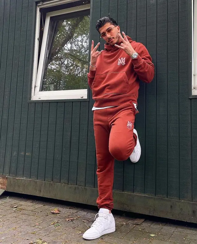 Mero outfit in Amiri and Nike, 2022