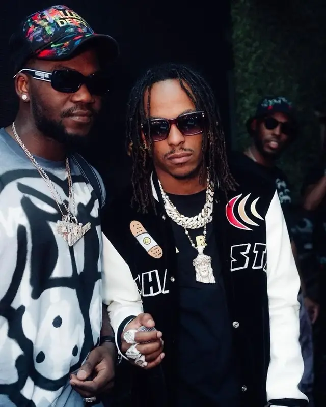 Rich The Kid outfit in Shisty, 2022