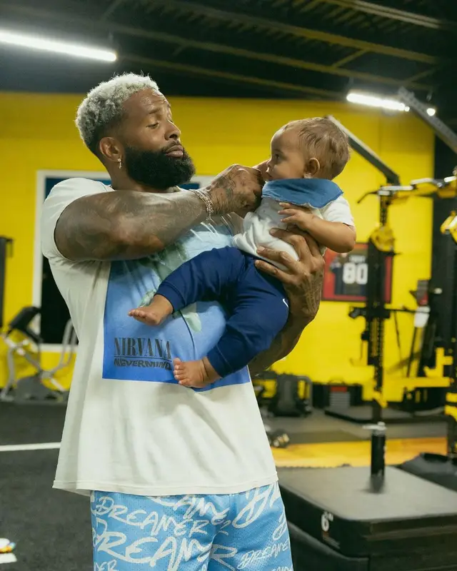 Odell Beckham Jr outfit in Vintage, Dreamer Outfits, and Nike, 2022