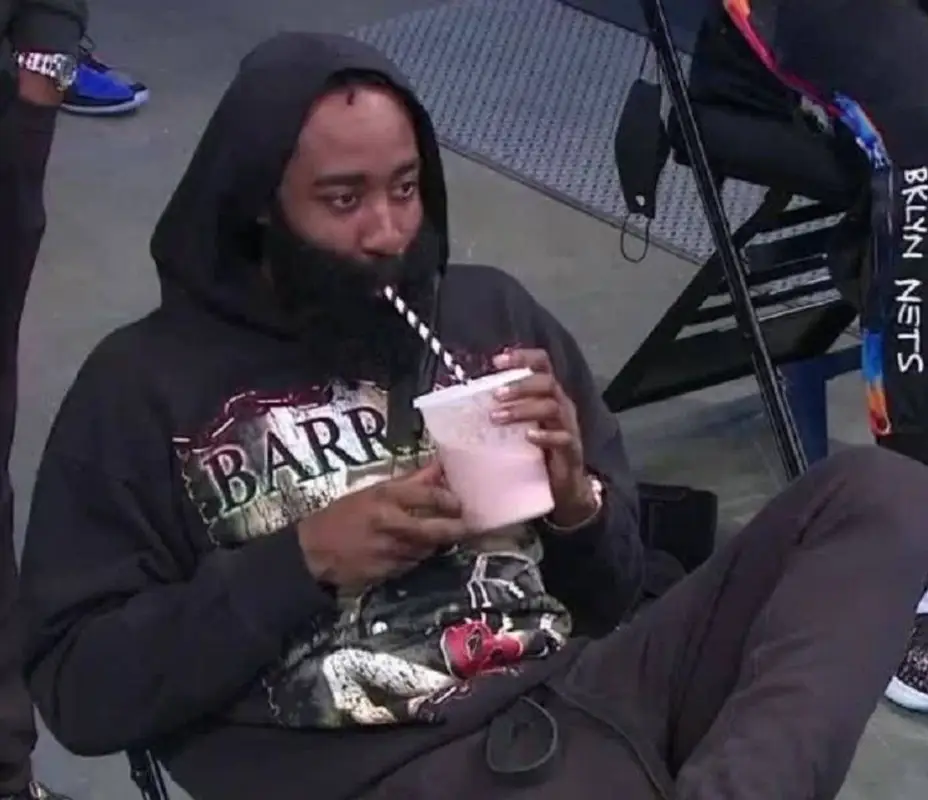 James Harden outfit in Barriers, 2021