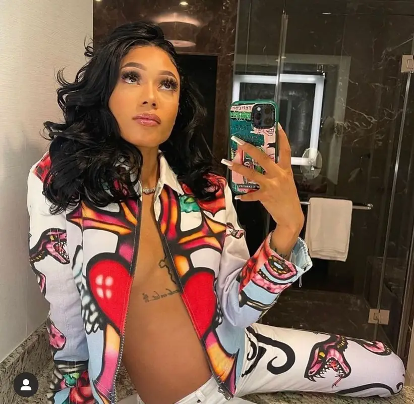Coi Leray outfit in Mademe, 2022