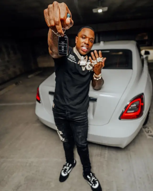 BandMan Kevo outfit in Amiri and Dior, 2022