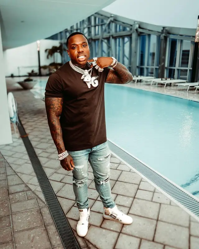 BandMan Kevo outfit in Amiri, 2022