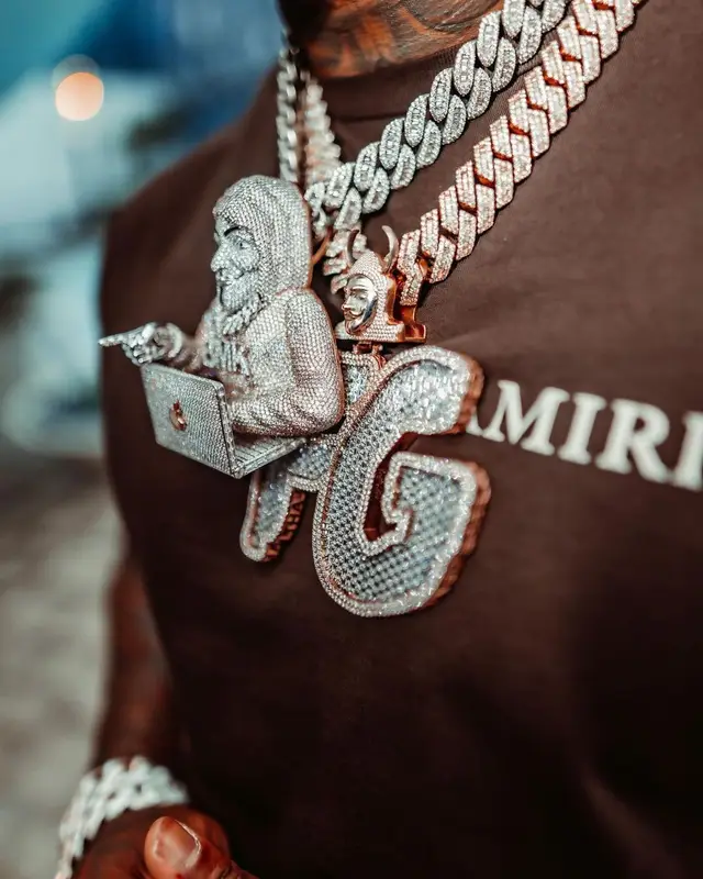 BandMan Kevo outfit in Amiri, 2022