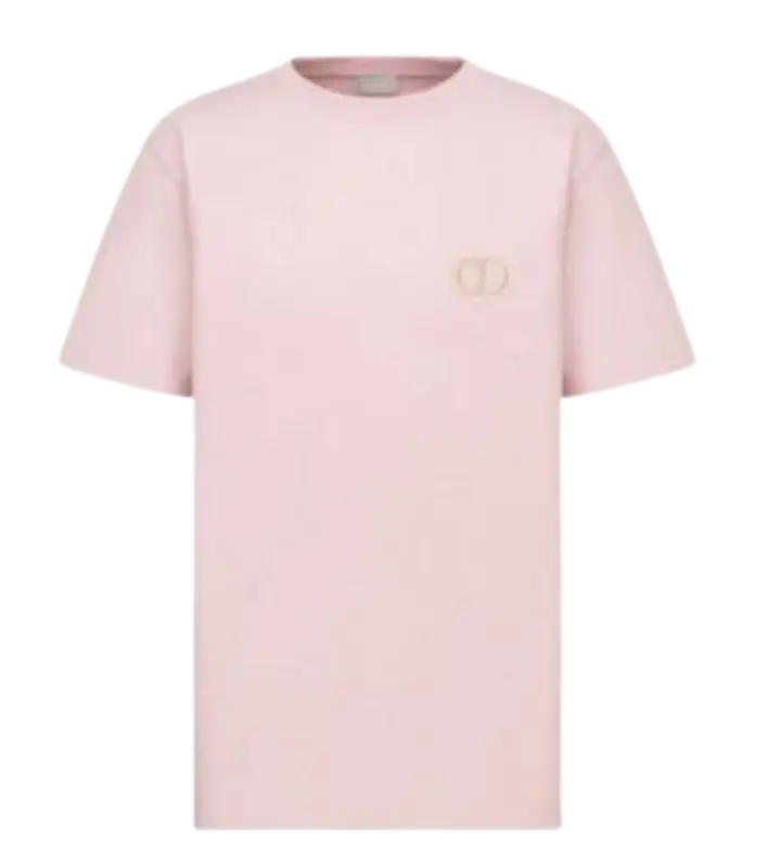 Dior Pink Logo T-Shirt $735