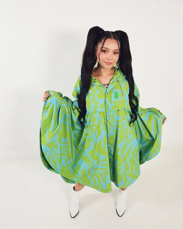 Bella Poarch outfit in Cash App and Sylven New York, 2022