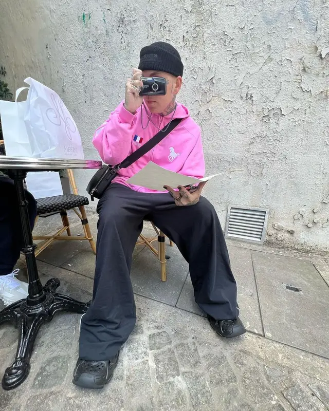 Blackbear outfit in Balenciaga and Vetements, 2022