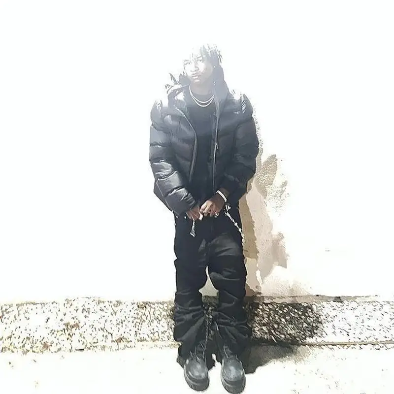 Ken Carson outfit in Rick Owens, Balenciaga, and Chrome Hearts, 2022