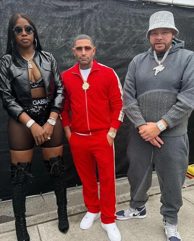 Fat Joe outfit in Twenty Montreal, Nike, and Fendi, 2022