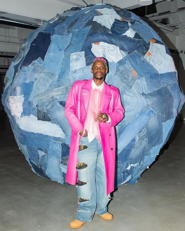 ASAP Nast outfit in Prada, Comme Des Garcons, and Balenciaga, 2022