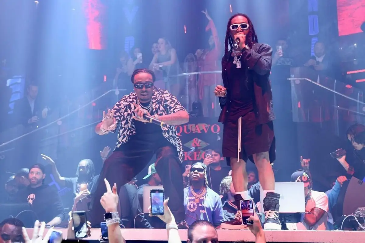 Takeoff outfit in Rick Owens, 2022