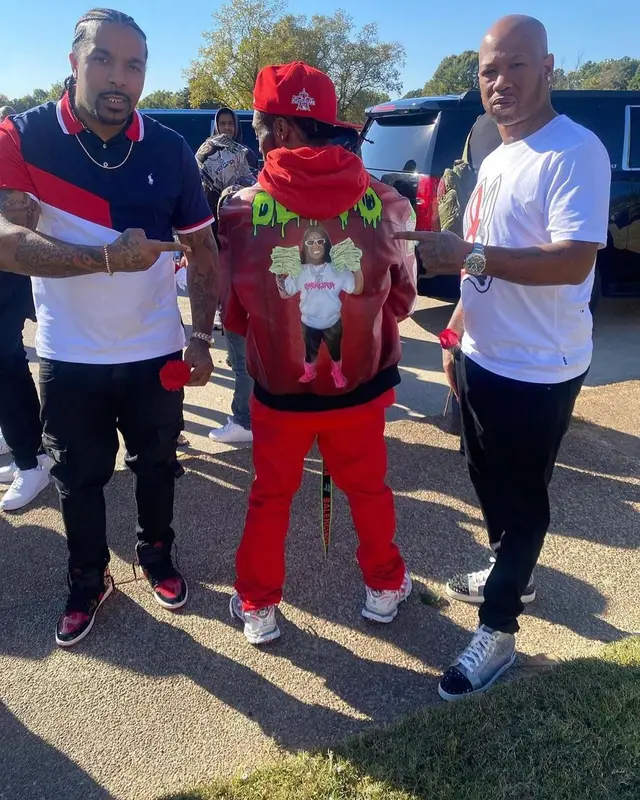 Lil Uzi Vert outfit in Balenciaga, 2022