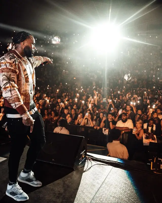 Kevin Gates outfit in Amiri, Dior, and Louis Vuitton, 2022