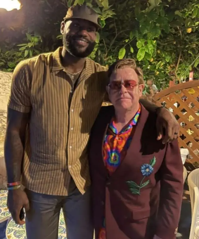 LeBron James outfit in Brownstone, 2021