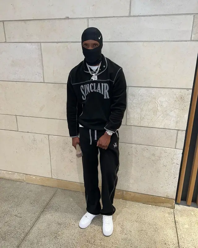 Rob49 outfit in Sinclair and Nike, 2022