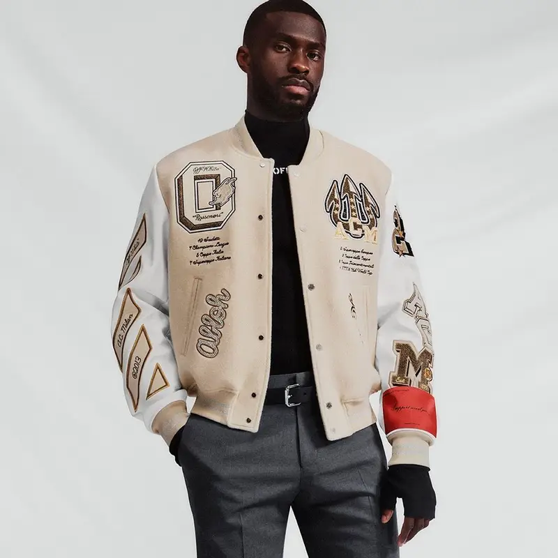 Fikayo Tomori outfit in Off-White and AC Milan, 2022