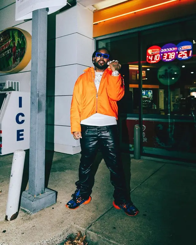 Icewear Vezzo outfit in Heron Preston, Rta, and Celine, 2022