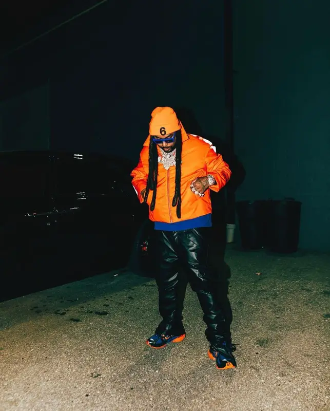 Icewear Vezzo outfit in Heron Preston, Rta, and Celine, 2022