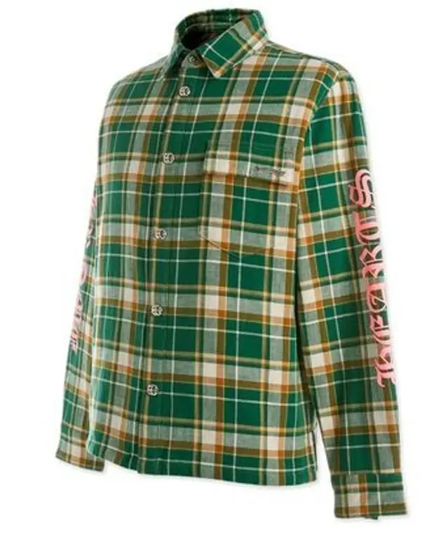 Chrome Hearts CH Flannel Green Men's - SS22 - US