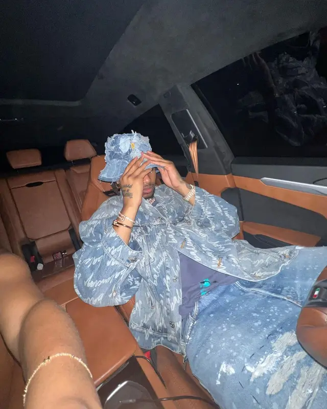 DDG outfit in Balenciaga and Gallery Dept., 2022
